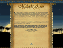 Tablet Screenshot of malachiacres.com